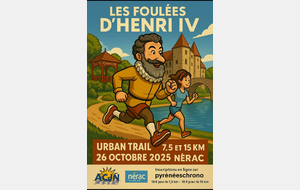 Informations &quot;Les foulées d'Henri IV&quot;